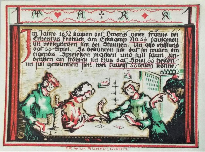 Spielkarten-Notgeld?